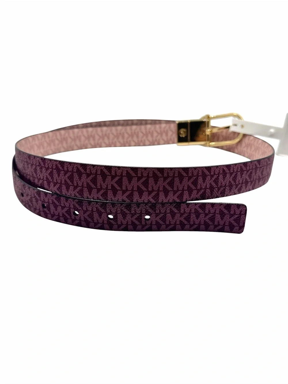 MICHAEL Michael Kors Women's Twist Reversible Belt Size XL